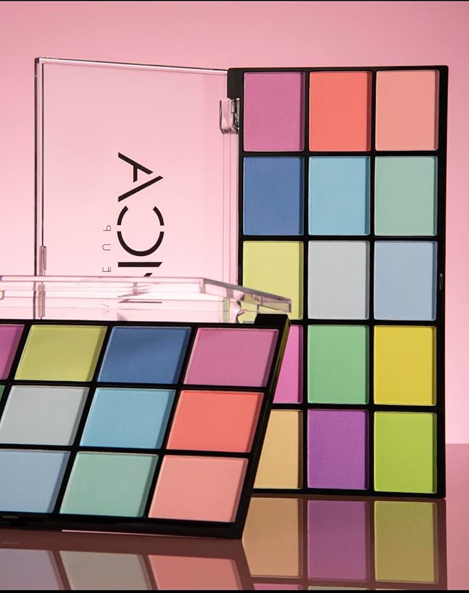 15 Colors Eyeshadow Palette | Versatile Range for Unlimited Eye Looks. (Pastel)-GlimoraGlow