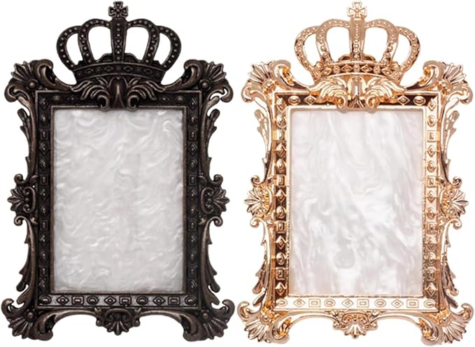 2 Pcs Nail Art Palette, Nail Art Painting Mixed Color Palettes Crown Nail Holder Retro Nail Art Display Board, Nail Art Display Tools Photography Props-GlimoraGlow