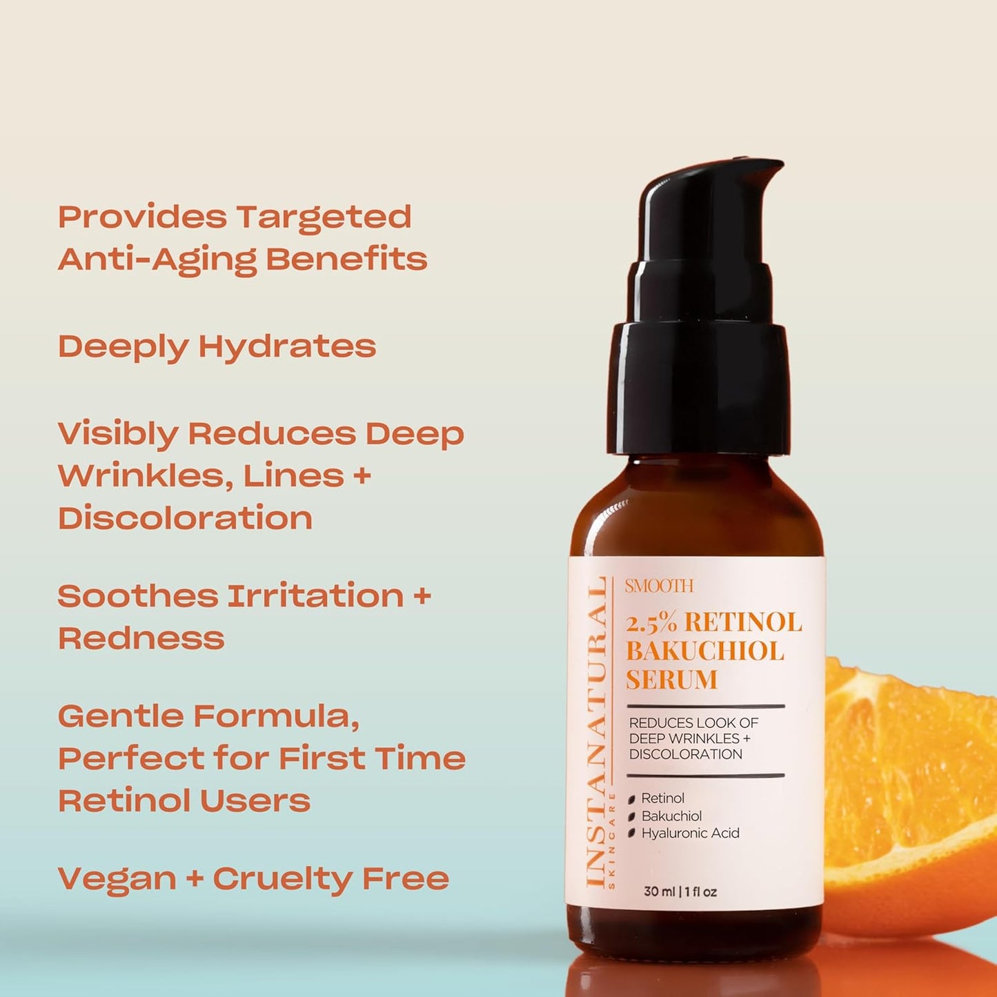 InstaNatural Face Serum (Serum Bakuchiol)-GlimoraGlow