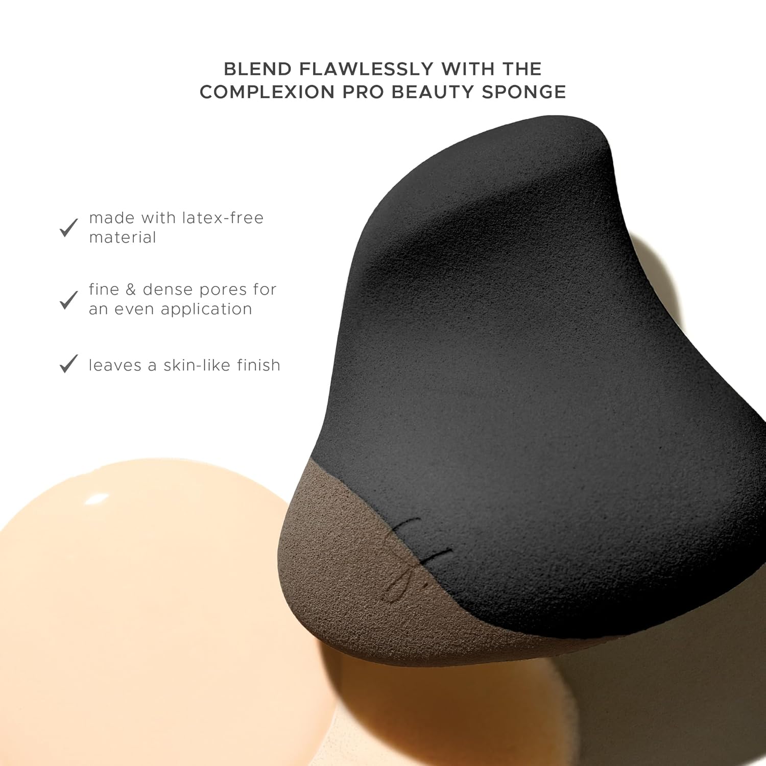 Original Beauty Blender Makeup Sponge Applicator for Powder, Cream & Liquid, Beauty Tools Puff, Streak Free Application, Vegan, Cruelty Free Made in USA, Black (3 Pieces)-GlimoraGlow