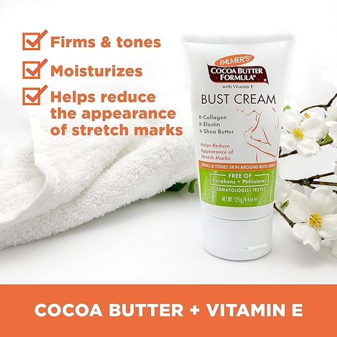 Palmer's Cocoa Butter Formula Bust Cream 4.40 oz (Pack of 6)-GlimoraGlow