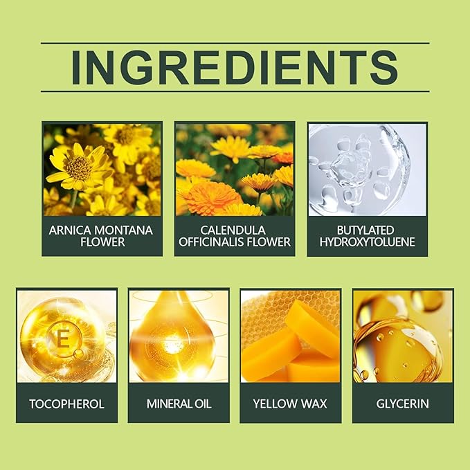 Miracle Balm, Soothing Balm for Joints, Back, Legs & Feet, Non-Greasy (3PCS)-GlimoraGlow