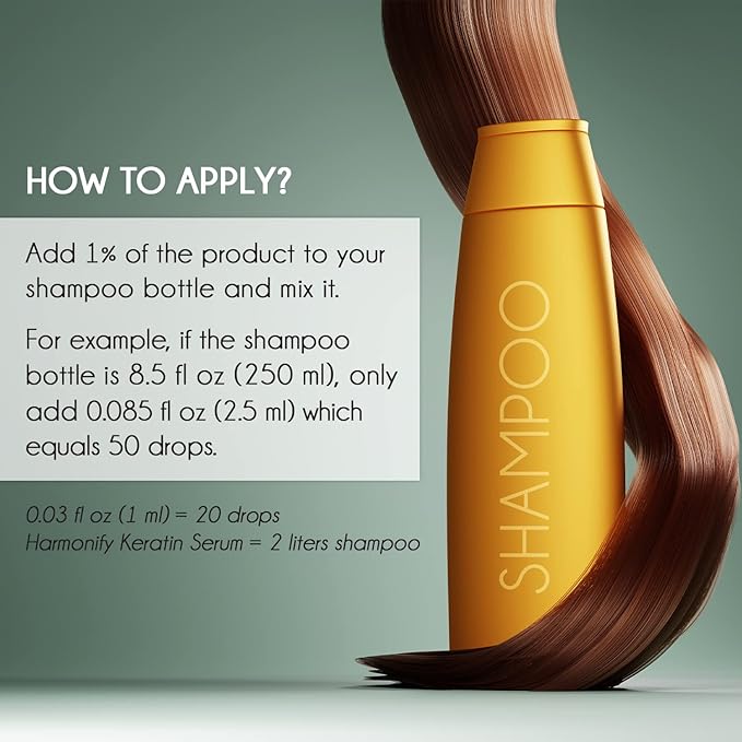 Pure Phyto Keratin Serum, Nourishing and Reviving Damaged Hair and Scalp, Natural, Vegan Phyto Hair Products, Thicker and Healthier Hair in 90 Days, All Hair Types-GlimoraGlow