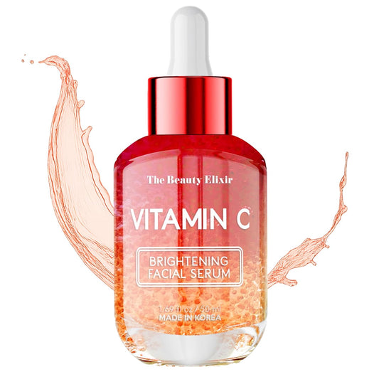 Vitamin C Serum For Face - Dermatologist Tested - Anti-Aging & Dark Spot Remover - Brightening, Clean Beauty, Cruelty-Free, Korean Skin Care for Glass Skin - All Skin Types - 1.69oz-GlimoraGlow