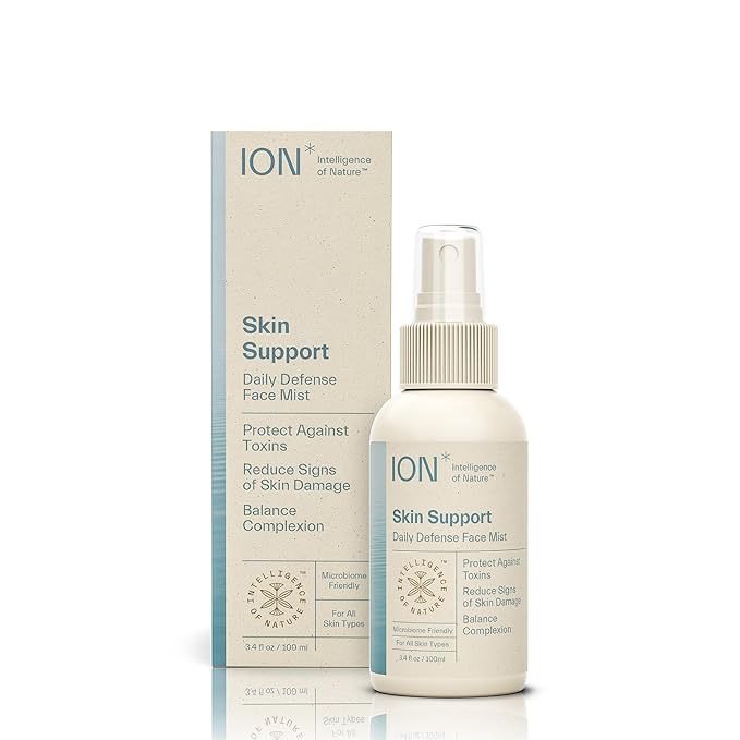 ION* Intelligence of Nature Skin Support | Skincare for Anti-Aging, Healthy Skin & Hydration to Defend Against Toxins, Reduce Redness, Improve Skin Microbiome (3.4 oz.)-GlimoraGlow