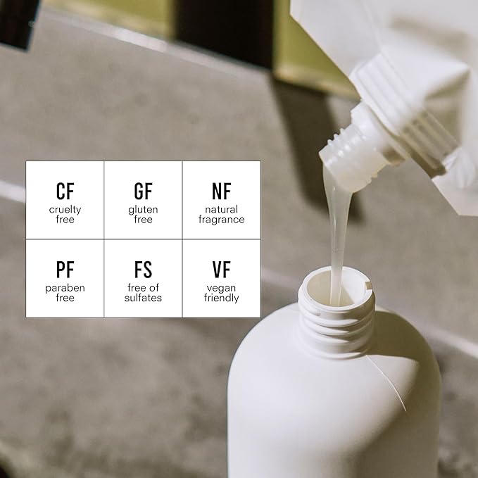 Public Goods Hand Soap | Cleansing Soap for Kitchen & Bathroom | Made with Natural Essential Oils | Paraben & Sulfate Free | Vegan Friendly | 34 Fl Oz Refill-GlimoraGlow