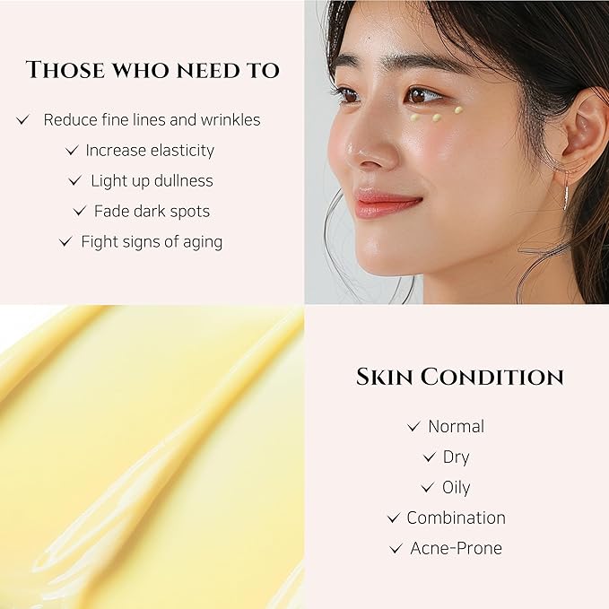 Beauty of Joseon Revive Eye Serum with Retinal Niacinamide Correction for Puffy Eye Bags Fine Lines Dark Circles Wrinkles, Korean Skin Care 30ml, 1 fl.oz-GlimoraGlow