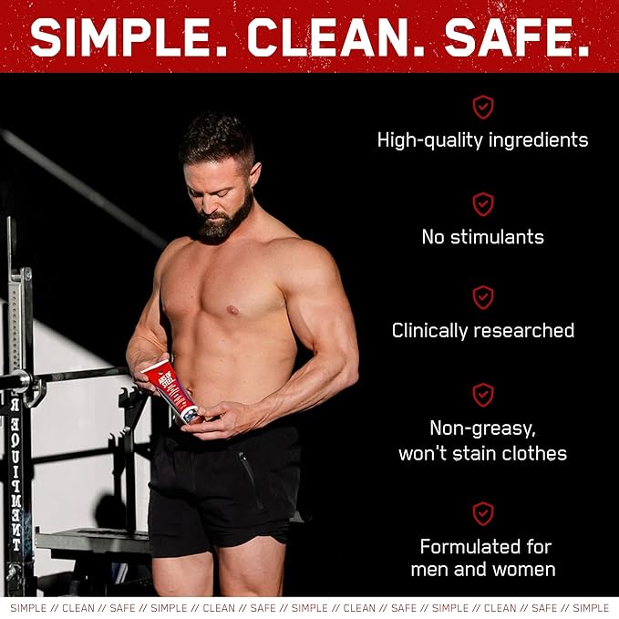 SteelFit Abs of Steel Maximum Definition Cream - Skin Tightening, Toning & Firming Lotion for Sculpting Abs - L-Carnitine Pre & Post Workout Supplement for Men & Women - Non-Greasy Formula, 8 Ounces-GlimoraGlow