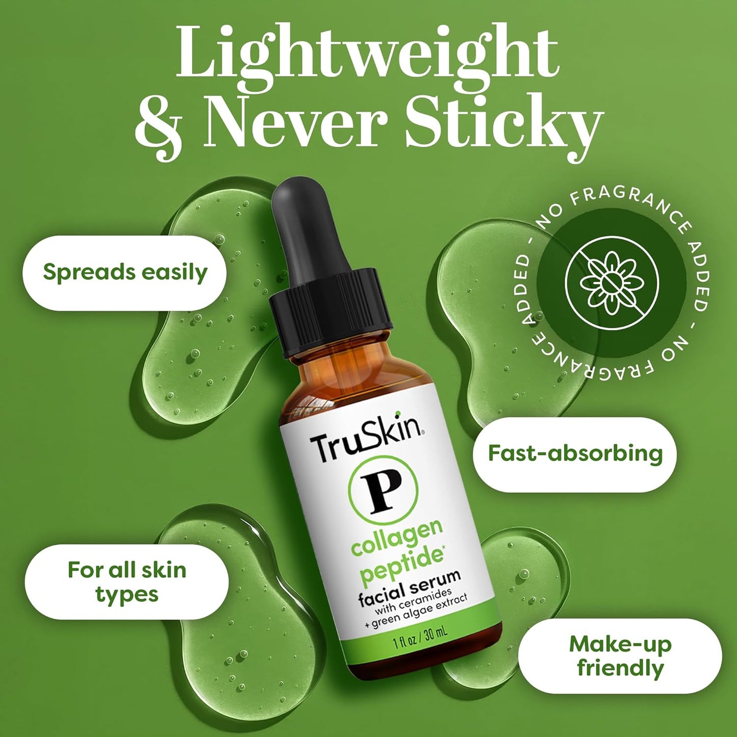 TruSkin Pro Collagen Multi Peptides Serum for Face – Anti Aging Face Serum with TriPeptide-29 & Ceramides – Support Skin’s Natural Collagen & Skin Barrier for Firmer-Looking Skin – 1 fl. Oz-GlimoraGlow