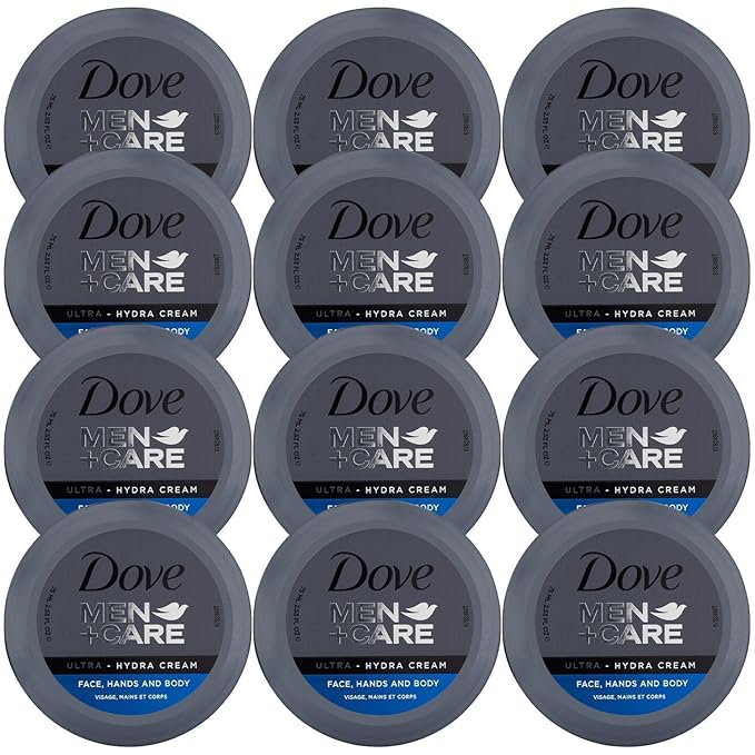 Dove Men+Care Ultra Hydra Cream Lotion, 2.53 Fl Oz (Pack of 12)-GlimoraGlow