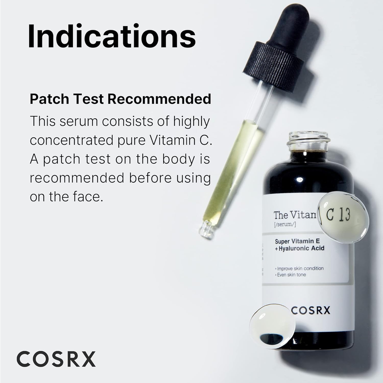 COSRX Pure Vitamin C 13% Serum with Vitamin E & Hyaluronic Acid, Hydrating Facial Serum for Fine Lines, Uneven Skin Tone & Dull Skin, 0.67fl.oz/20ml, Korean Skin Care-GlimoraGlow