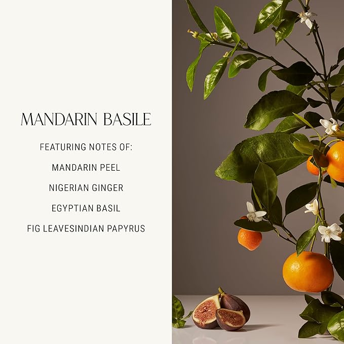 Homecourt Hand Wash, Gently Cleanses & Hydrates, Removes Dirt & Debris Without Irritating Skin, Clean Formula, Mandarin Basile, 12 fl oz-GlimoraGlow