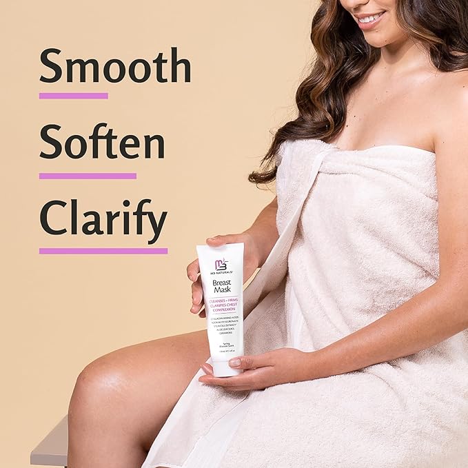 Moisturizing Breast Enhancement Cream for Women - Breast Firming and Lifting Cream with Collagen and Ceramides - Clarifying Neck and Breast Enhancer Cream for Wrinkles and Dry Skin-GlimoraGlow