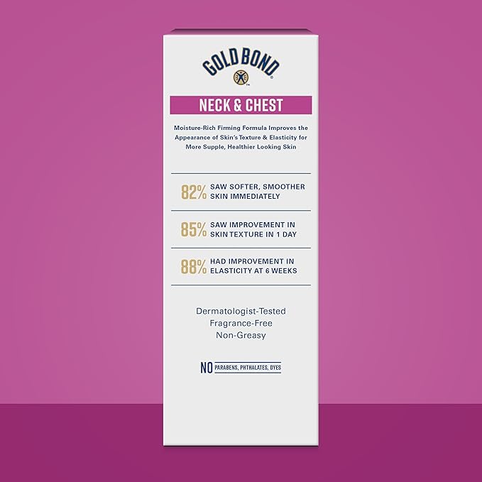 Gold Bond Age Renew Neck & Chest Firming Age Renew Cream, 2 oz., Clinically Tested Skin Firming Cream-GlimoraGlow