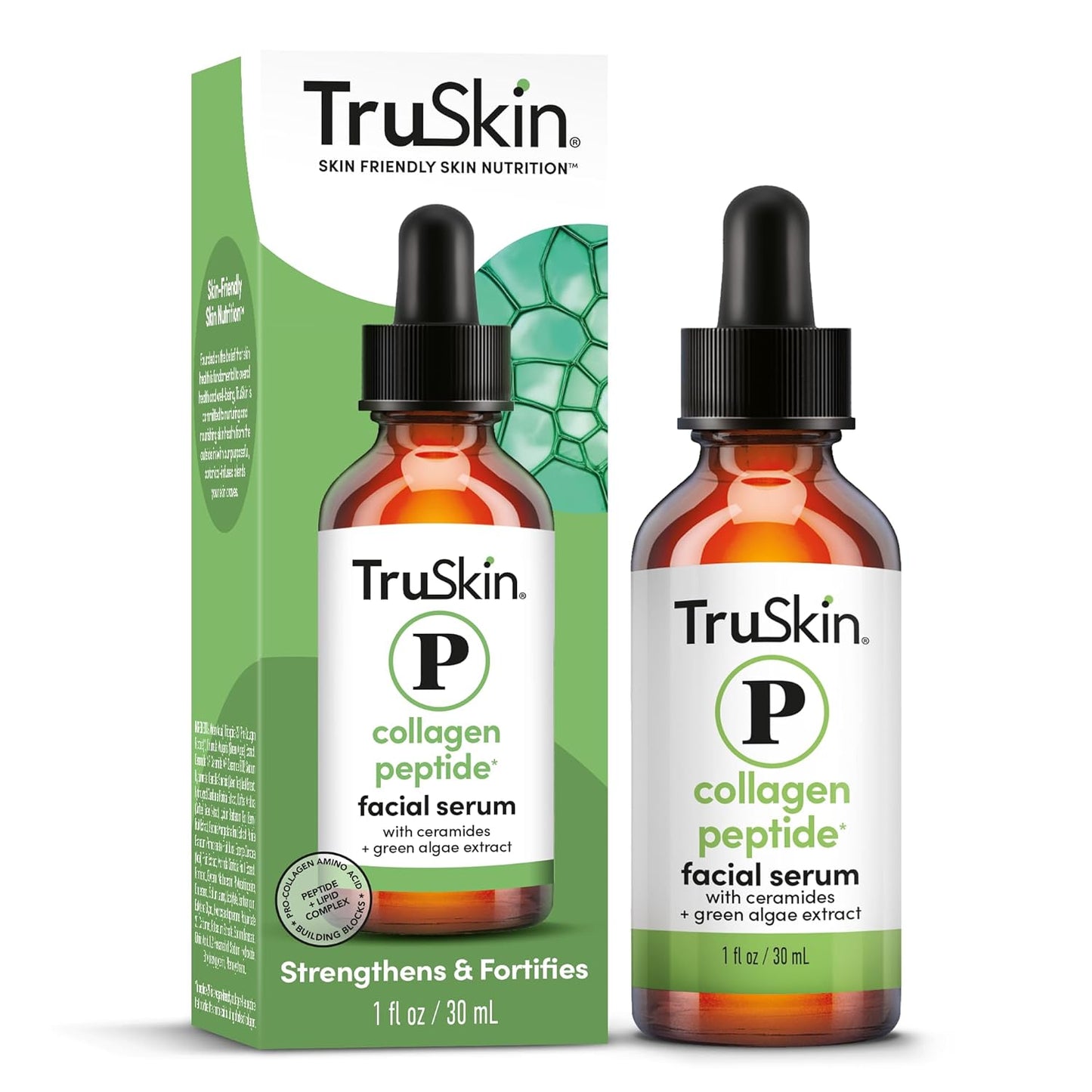 TruSkin Pro Collagen Multi Peptides Serum for Face – Anti Aging Face Serum with TriPeptide-29 & Ceramides – Support Skin’s Natural Collagen & Skin Barrier for Firmer-Looking Skin – 1 fl. Oz-GlimoraGlow