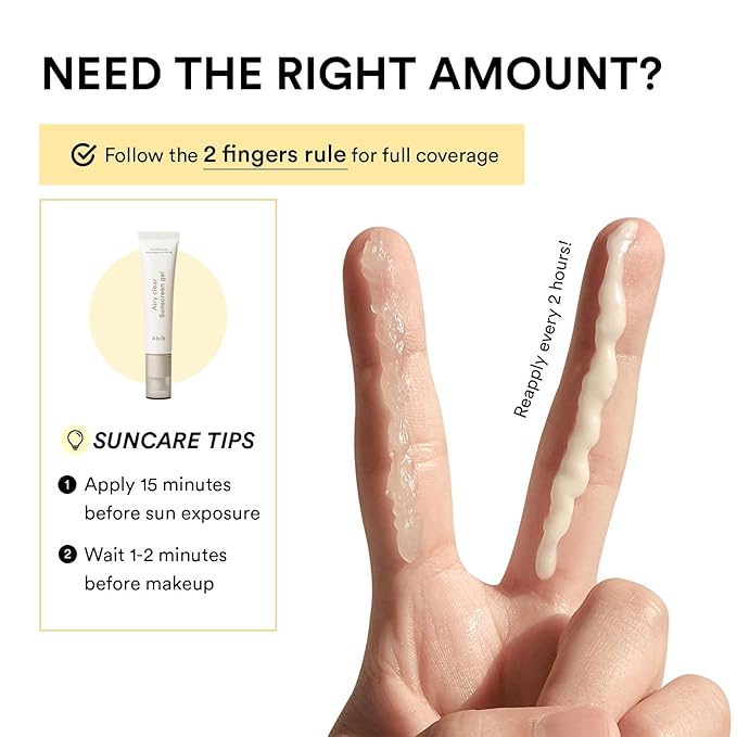 Abib Airy Clear Sunscreen Gel SPF30 1.01 fl.oz / 30 g (Semi- matte) | Korean Suncreen, Suncare, Sunblock, No White cast, Reef Safe, Primer poreless-GlimoraGlow
