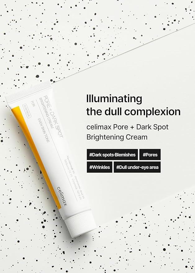 celimax Pore+Dark Spot Brightening Cream | with Niacinamide, Tranexamic Acid, TXA Cream, Pore Minimizer, Non-Irritating, Hydrating, For Sensitive Skin, 35ml-GlimoraGlow