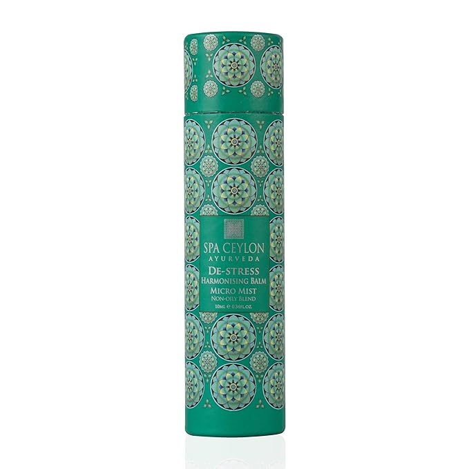 SPA CEYLON DE-STRESS Harmonising Balm micro mist | Instant Cooling Relief | Spray Bottle |Natural & Silicone-Free | Soothes Skin |Paraben-Free | Suitable for all skin types-GlimoraGlow