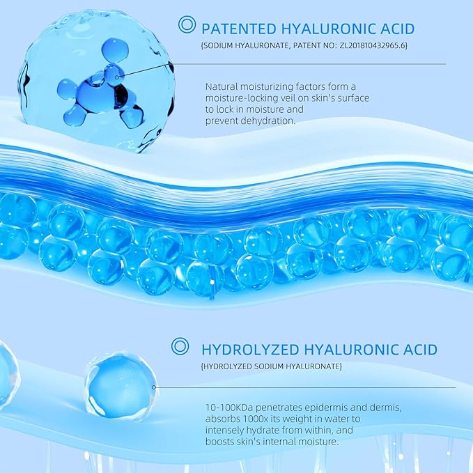 YILIAN Face Mist Natural Facial Spray with HA, Soothing and Calming Sensitive Skin, 10.14 fl. oz.-GlimoraGlow