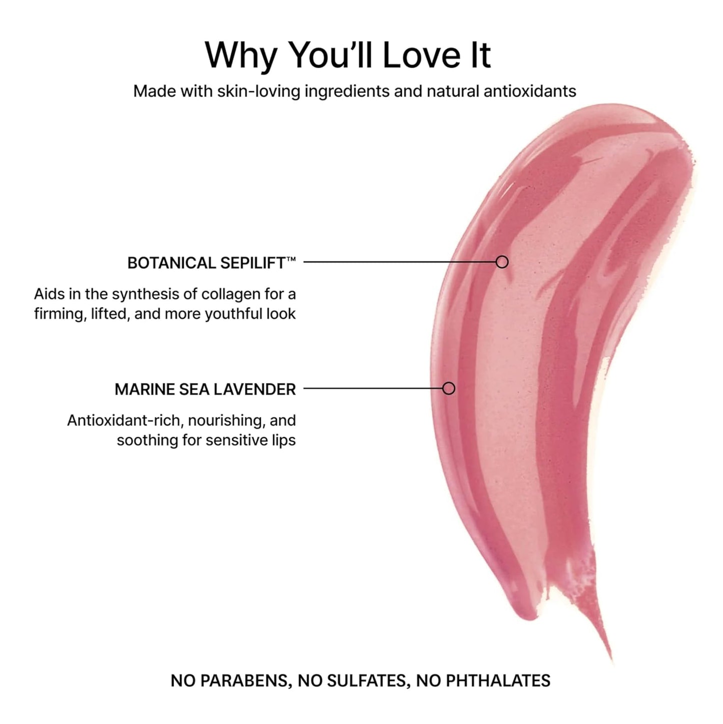 Jillian Dempsey Lip Gloss: Enhance, Hydrate & Smooth Lips with Firming & Plumping Benefits, Vegan, 12ml | Delux Mauve-GlimoraGlow