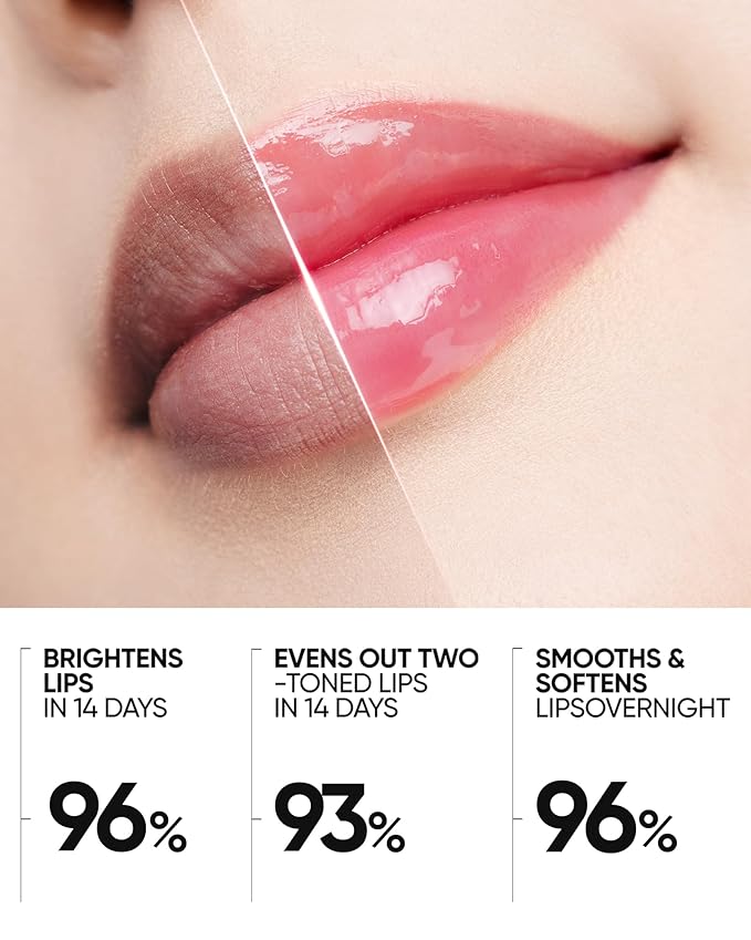 Hydrating Brightening Lip Serum, Nourishing Hydration Tinted Lip Stain, Plumping Lip Gloss with Polypeptide Squalane (03 Cherry Red)-GlimoraGlow