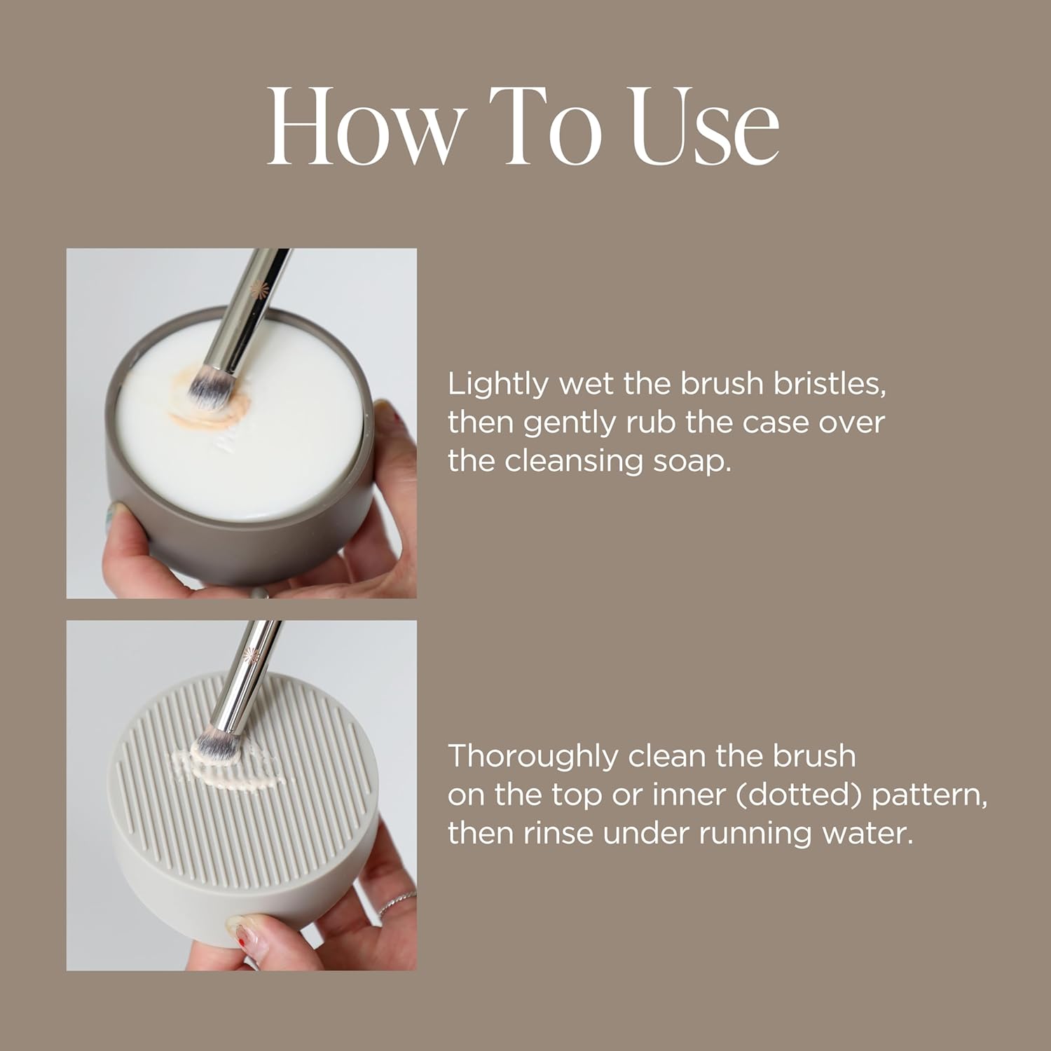 Piccasso Brush Cleaner – Makeup Brush Cleaner Cleanser Soap for Deep Cleaning, Gentle Brush Cleaner for Makeup Brushes, Professional Brush Cleaner Make Up Solid Cleanser-GlimoraGlow