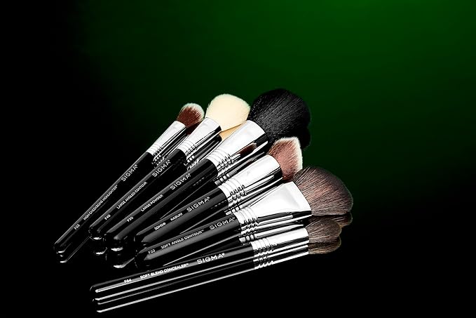 Sigma Beauty Professional F23 Soft Angled Contour™ synthetic Face Makeup Brush with SigmaTech® fibers for Contouring, Sculpting and Highlighting-GlimoraGlow