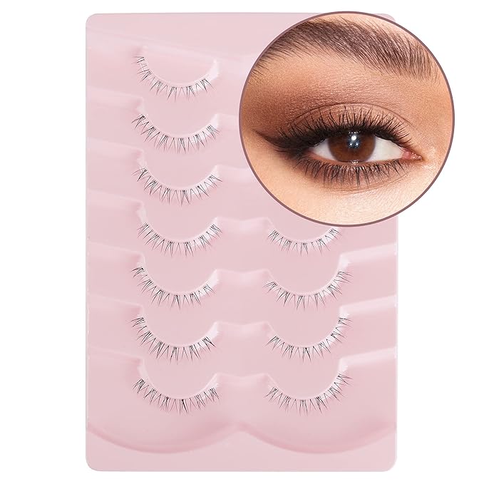 Eyelashes False Bottom Lashes Lower Lashes Fake Bottom Eyelashes 7 Pairs R-2-GlimoraGlow