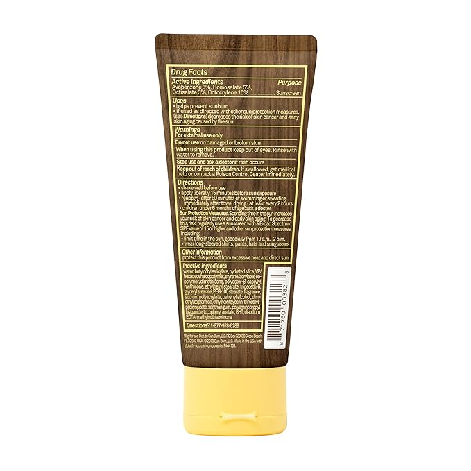 Sun Bum Original SPF 30 Sunscreen Lotion | Vegan and Hawaii 104 Reef Act Compliant (Octinoxate & Oxybenzone Free) Broad Spectrum Moisturizing UVA/UVB Sunscreen with Vitamin E | 3 oz (Pack of 2)-GlimoraGlow