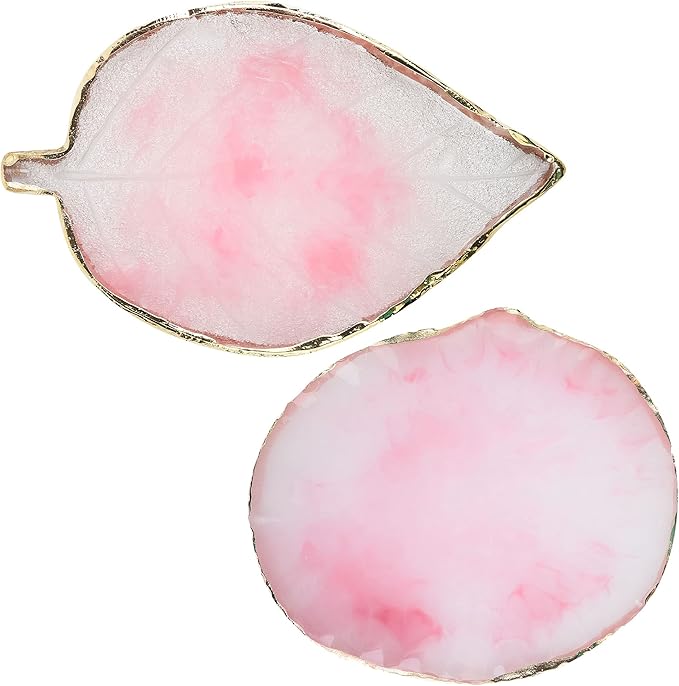 2 Pieces Nail Art Palettes Nail Polish Palette Mixing Palette Makeup Plate Nail Plates for Nail Art Nail Tip Holder Nail Art Display-GlimoraGlow