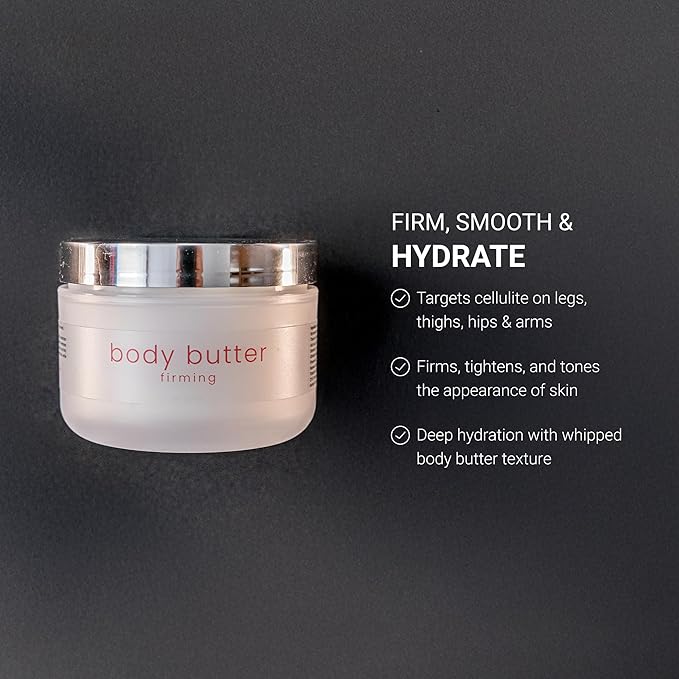 LifeCell Firming Body Butter – Anti-Cellulite Cream with Caffeine, Ginseng & Argan Oil – Ultra-Hydrating Anti-Aging Moisturizer for Legs, Thighs, Hips & Arms – Skin Tightening Lotion for Women-GlimoraGlow
