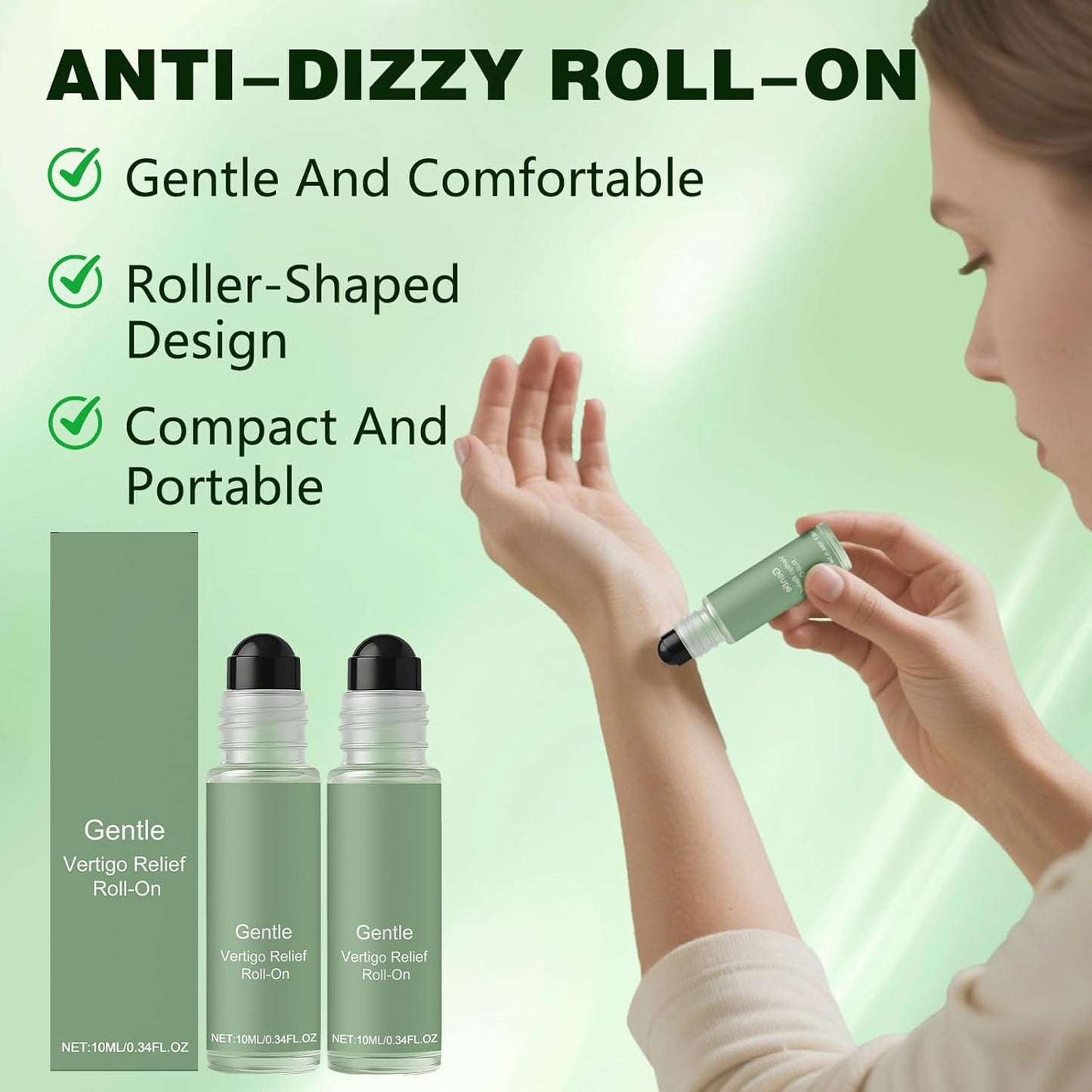 2PCS Vertisooth Anti-Dizzy Roll-On, Vertisoothe Roll-On Antimareos, Natural Ingredients, Fast-Acting Essential Oils-GlimoraGlow