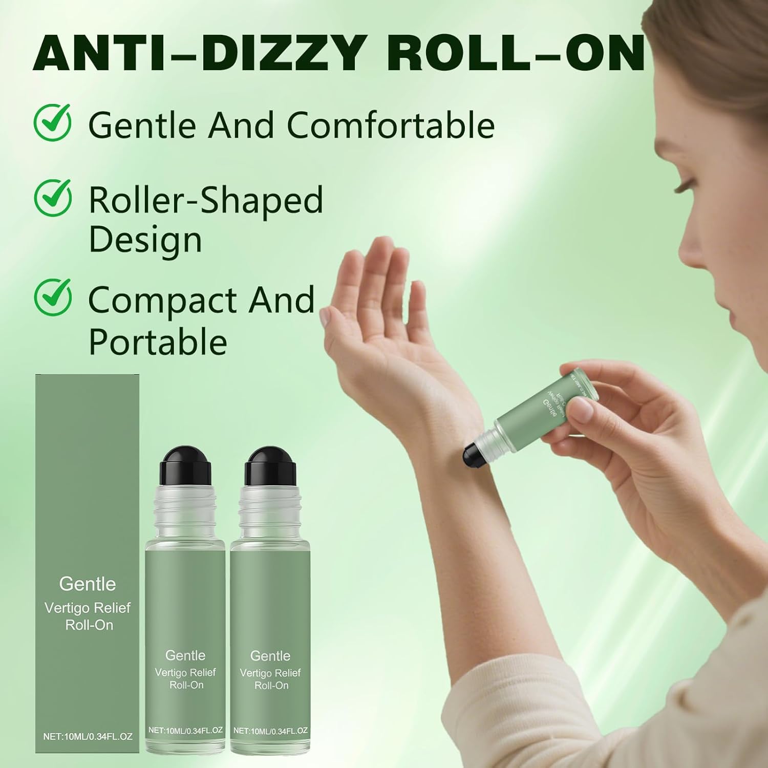 2PCS Vertisooth Anti-Dizzy Roll-On, Vertisoothe Roll-On Antimareos, Natural Ingredients, Fast-Acting Essential Oils-GlimoraGlow
