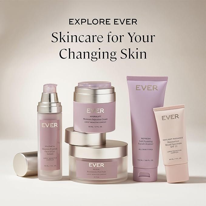 EVER Beauty Water - Cleansing Micellar Water, Eye Makeup Remover, Rose Water Cleanser, Sensitive Skin Water Makeup Remover-GlimoraGlow