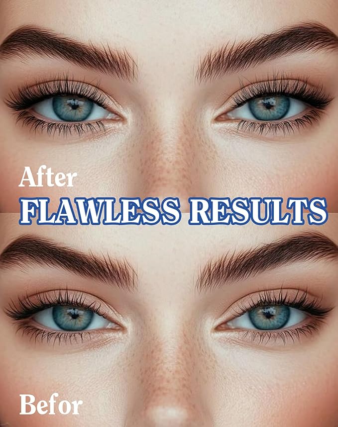 Bottom Lashes Natural Everyday Wispy Lashes Natural Look Flared Eyelashes False Lower Lashes Soft Fluffy Lashes False Eyelashes 7 Pairs B-1-GlimoraGlow