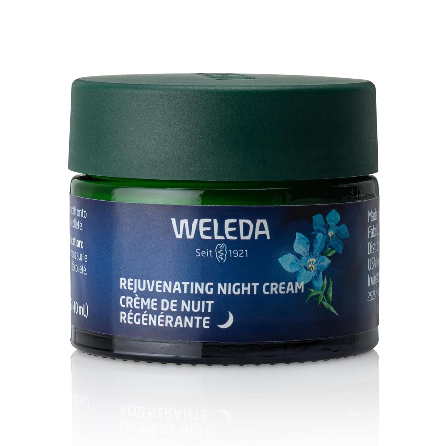 Weleda Face Care Rejuvenating Night Cream, Plant Rich Moisturizer with Blue Gentian and Edelweiss-GlimoraGlow