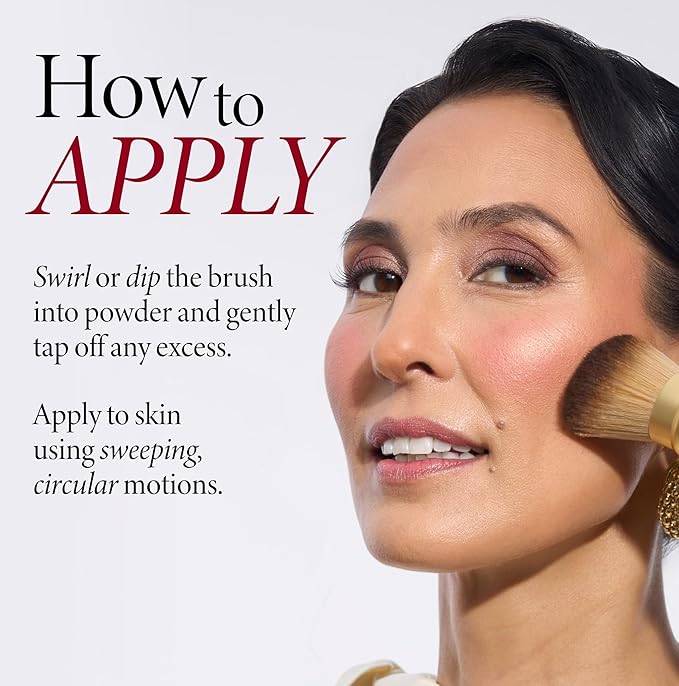 LAURA GELLER NEW YORK Retractable Black Kabuki Brush for Liquid, Cream and Powder Face Makeup With Aluminum Handle-GlimoraGlow