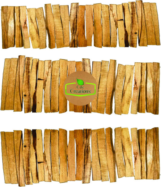 120 Palo Santo Smudging Bulk Lot Sticks, High Resin Palo Santo, Holy Wood. Premium Certified Authentic, Wild Harvested Incense Stick for Purifying, Cleansing, Healing (120 Sticks)-GlimoraGlow