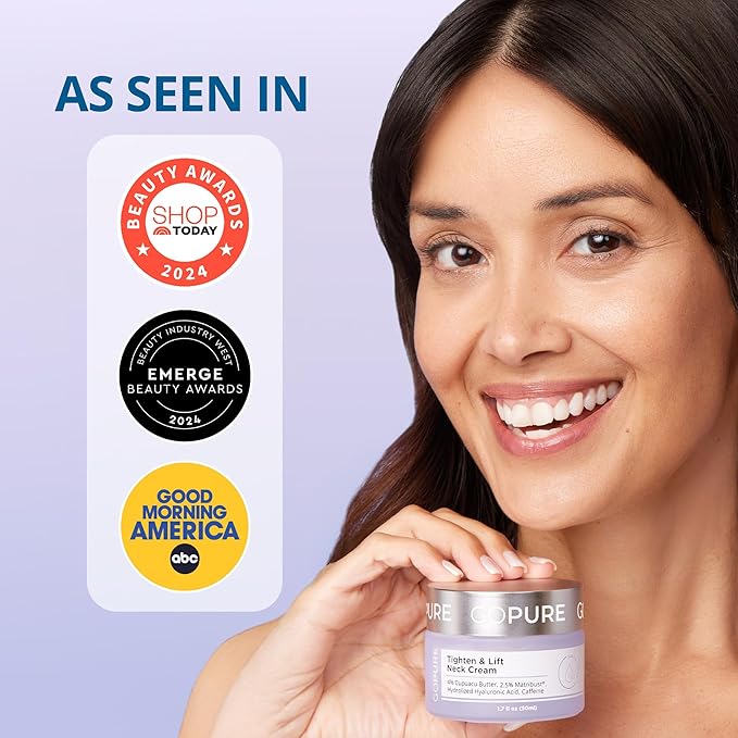 goPure Tighten and Lift Neck Cream- Clinically Tested-GlimoraGlow