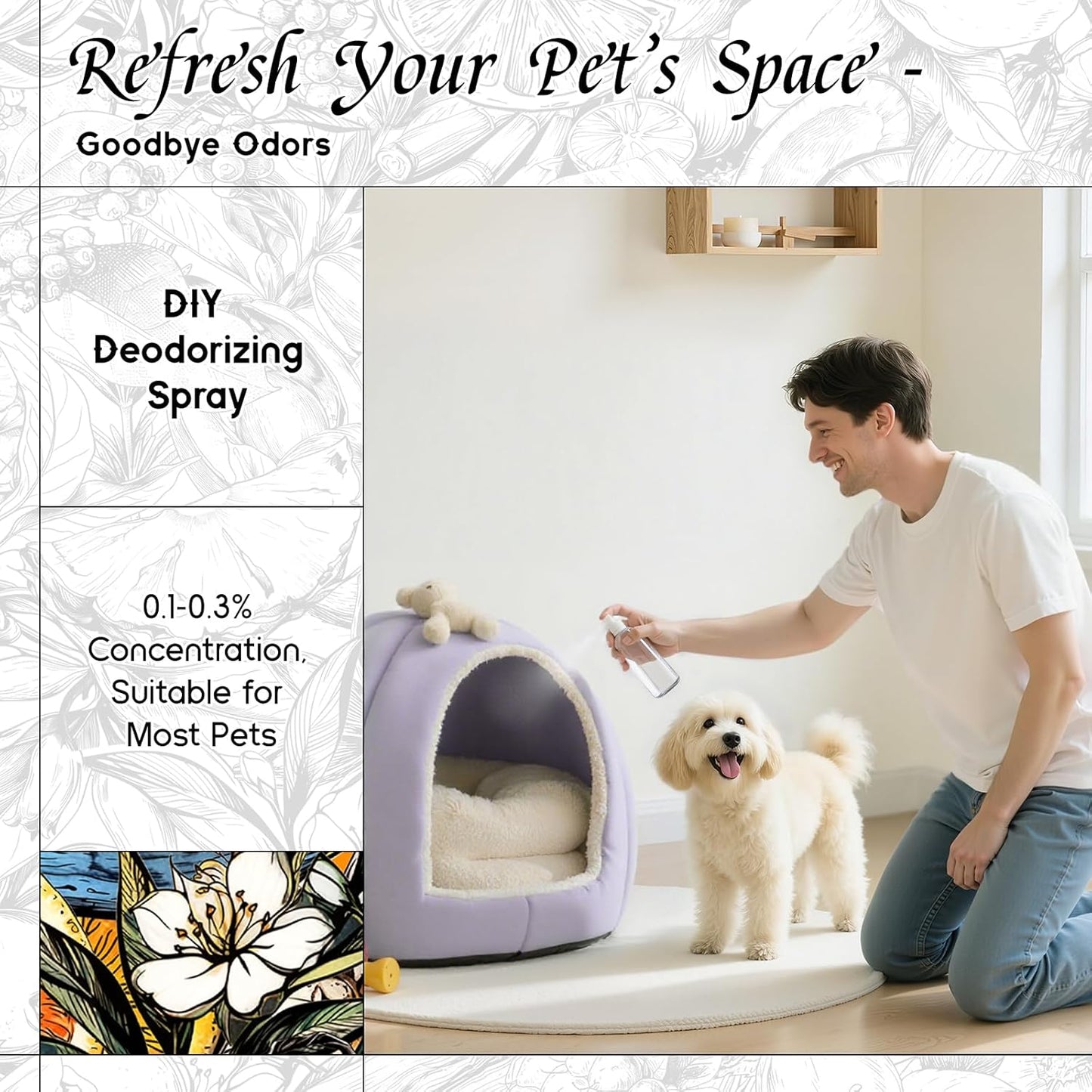 HIQILI Fortunate Wish Fragrance Oil for Diffusers & Candle Making, Inspired by A.na Su Luck-Wish, Skin Safe Scented Oil for Soap, Laundry, Vegan, Long Lasting - 5.07 Fl Oz-GlimoraGlow