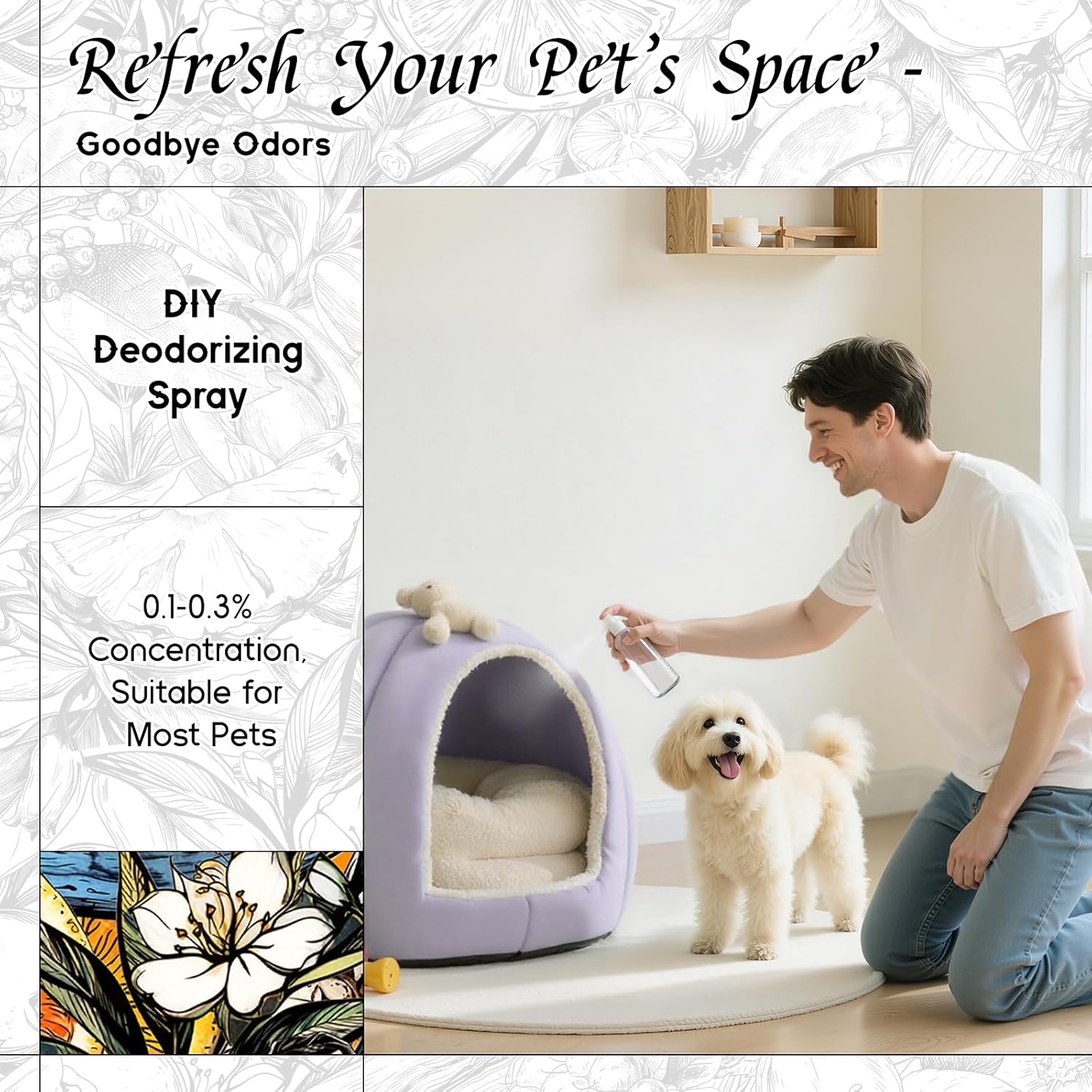 HIQILI Fortunate Wish Fragrance Oil for Diffusers & Candle Making, Inspired by A.na Su Luck-Wish, Skin Safe Scented Oil for Soap, Laundry, Vegan, Long Lasting - 5.07 Fl Oz-GlimoraGlow