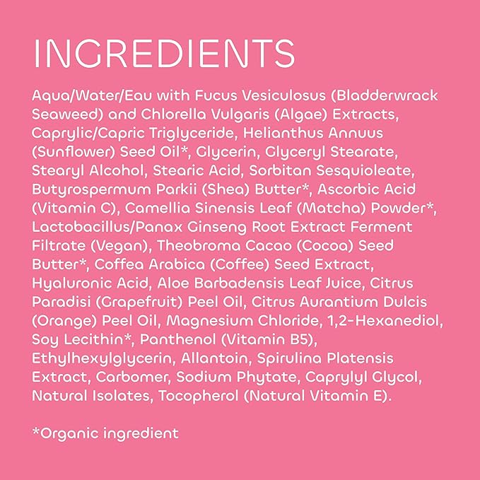 Seaweed Bath Co. Energize Body Cream - Grapefruit Orange | Hand and Body Lotion with Vitamin C, Hyaluronic Acid and Shea Butter | Invigorating Moisturizer For Dry Skin | 6 oz-GlimoraGlow