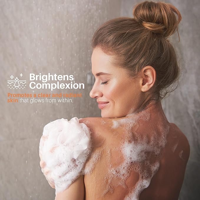 Salicylic Acid Body Wash - Skin Non-drying, Gentle Exfoliates Rough and Bumpy Skin, Body Acne Wash, BHA & AHA - Unscented Exfoliating Body Wash, Made in USA - (16 fl oz x 2)-GlimoraGlow