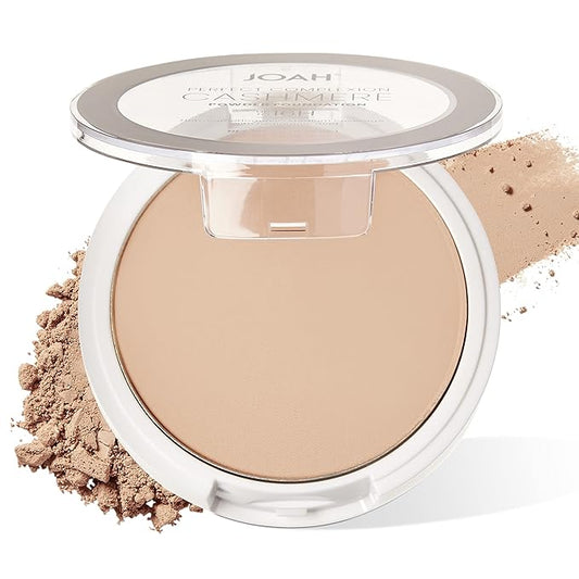 JOAH Beauty Perfect Complexion Cashmere Powder foundation_FW010, Fair with Warm Undertone-GlimoraGlow