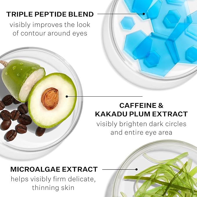 StriVectin Tighten & Lift Peptight 360 Degree Eye Serum with Tightening & Brightening Peptides for Wrinkles, Under Eye Bags and Puffiness, 1 fl. Oz-GlimoraGlow