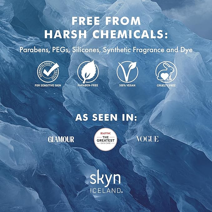 Skyn ICELAND Nordic Skin Resurfacing Facial Pads With AHA and BHA. Exfoliating & Clarifying Peel Targets Fine Lines and Discoloration Without Irritation. 60 Pads-GlimoraGlow
