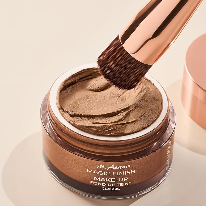 M. Asam FOUNDATION BRUSH (1 piece) - Foundation Brush for Liquid Makeup or any other type of foundation, Makeup Brush, Flawless Face Application-GlimoraGlow