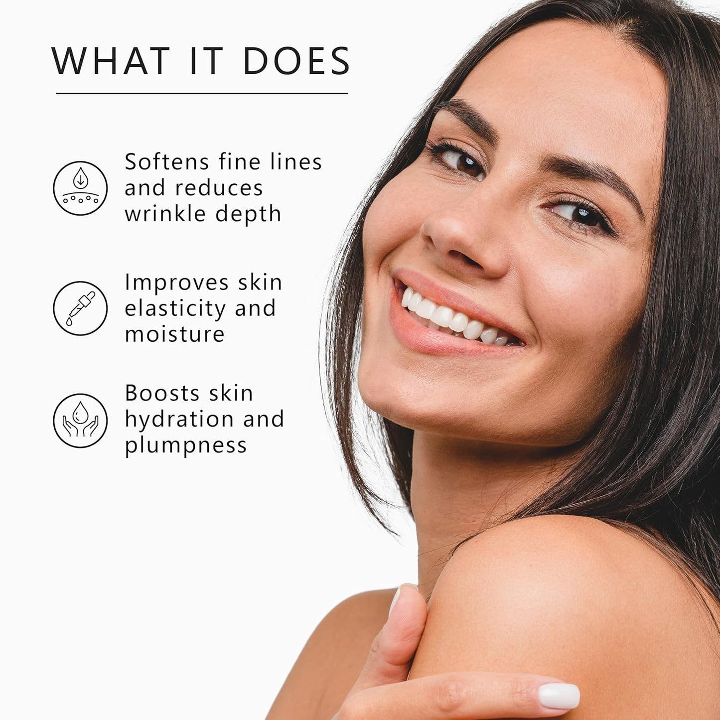 Asterwood Matrixyl 3000 + Argireline Serum for Face - Multi Peptide Serum with Hyaluronic Acid - Anti-Aging, Wrinkle Reducing, Collagen Boosting - Fragrance-Free - 8 Fl Oz-GlimoraGlow