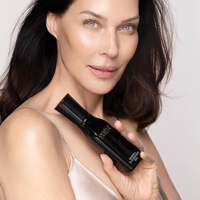 Angela Caglia Neroli Cleansing Oil - Makeup Remover & Face Cleanser with Lipid-Lock Technology - Organic Moringa, Marula, Black Currant & Neroli Oils - Soothing Hydration & Barrier Support-GlimoraGlow