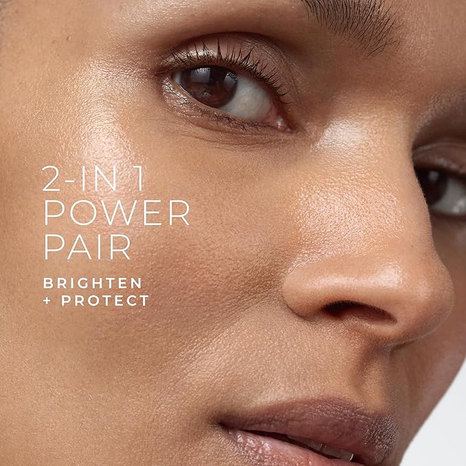 RoC Multi Correxion Revive + Glow Vitamin C Sunscreen Broad Spectrum SPF 30 Face Moisturizer (1.7 oz) with Retinol Eye Cream Packette-GlimoraGlow